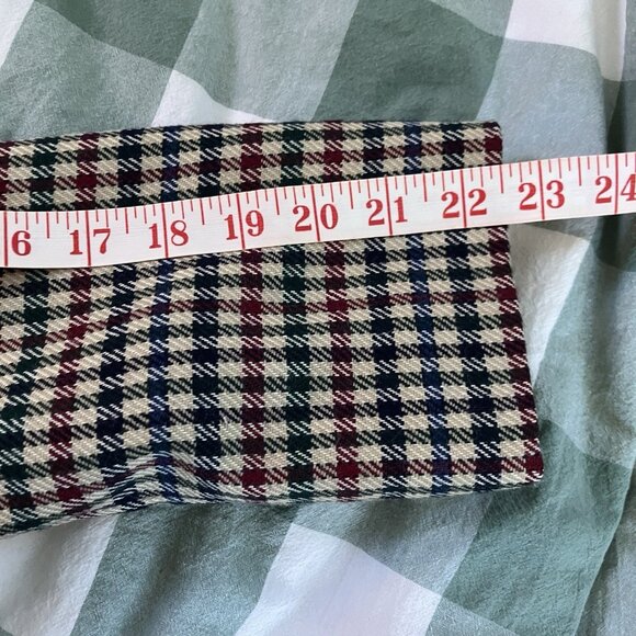 Vintage Talbots Wool Blazer Womens Houndstooth Suede Collar 80s 90s Classic - Picture 11 of 11